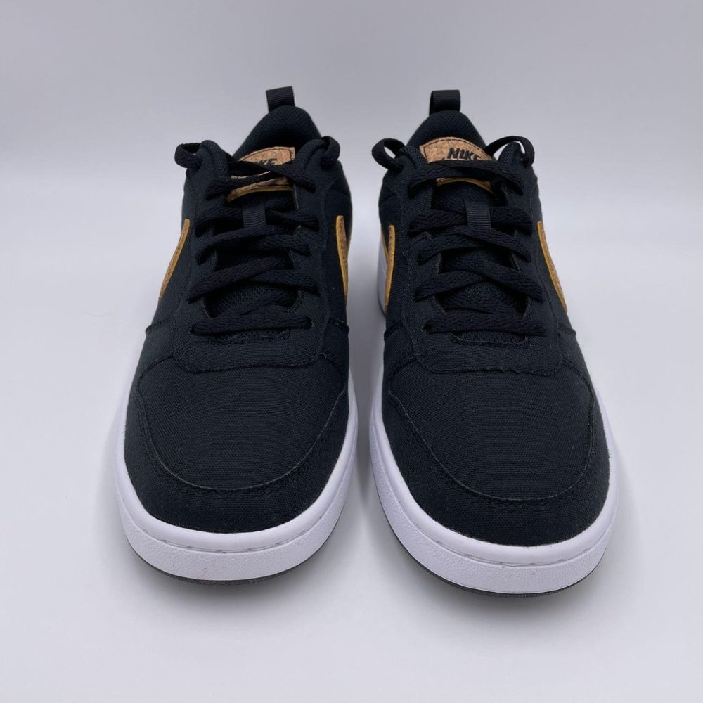 Nike Court Borough Low 2 CNVS Black Womens Shoes - Picture 3 of 8